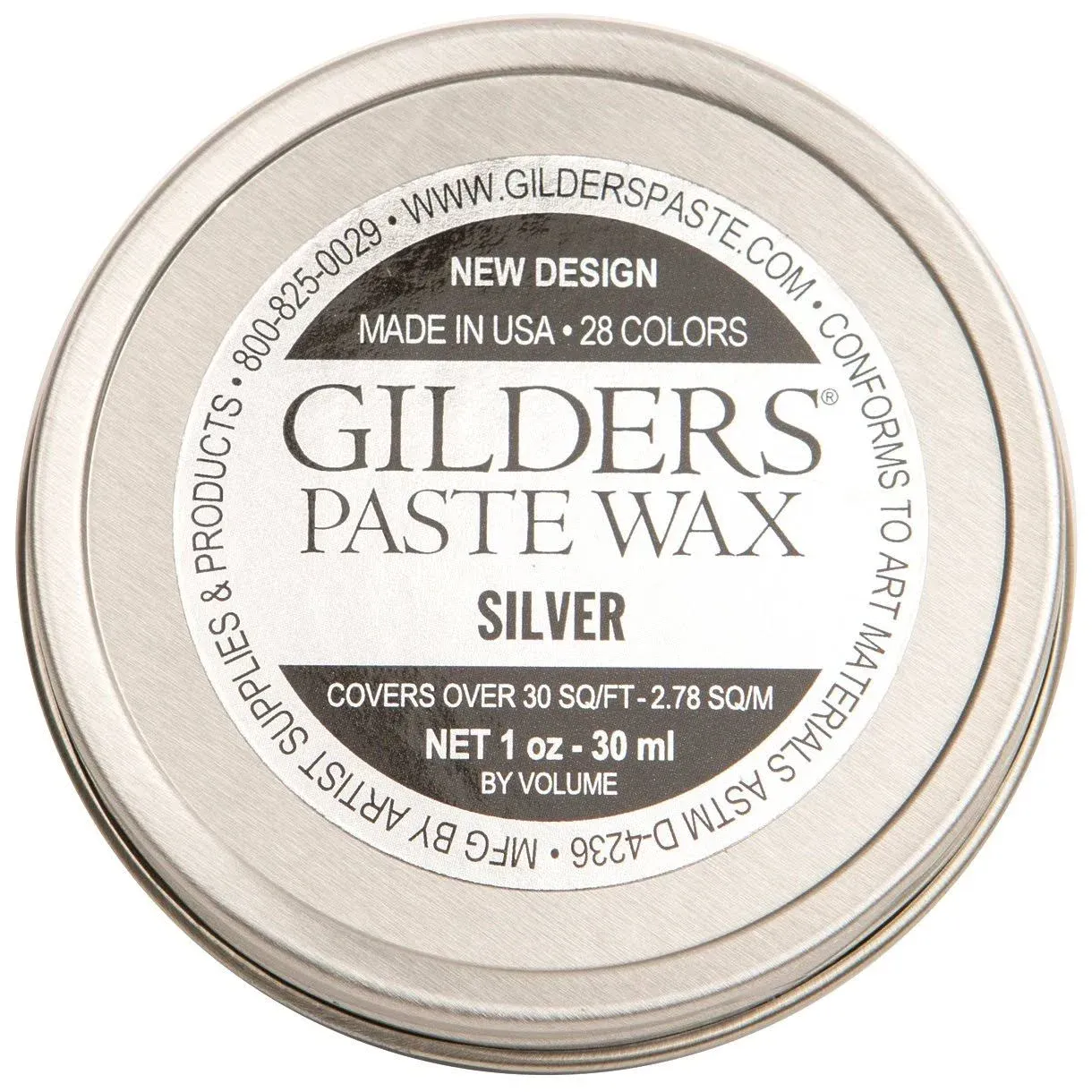 Baroque Art Gilders Silver Paste - 1.5 oz.