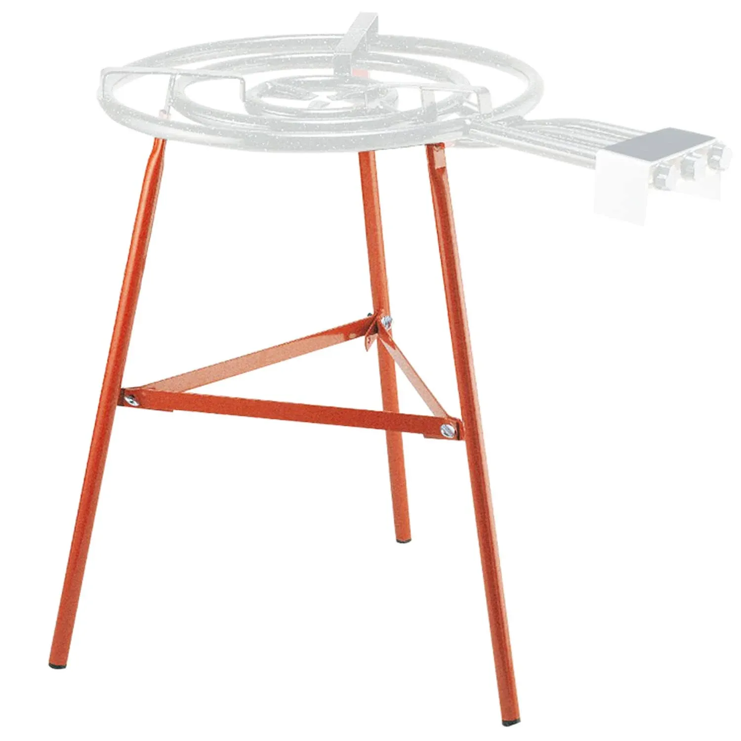 Reinforced Red Burner Tripod - 3 Pcs. (Red)