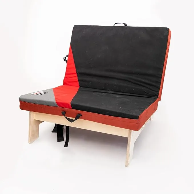 Crash Pad Couch | Crash Pad Chair | For Bouldering or Van Life | Works for Bouldering Gyms | Frame for Crash pad Couch