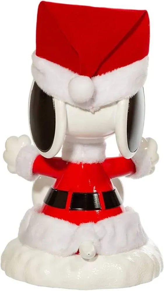 Santa Snoopy Christmas Tree Topper, Multicolor