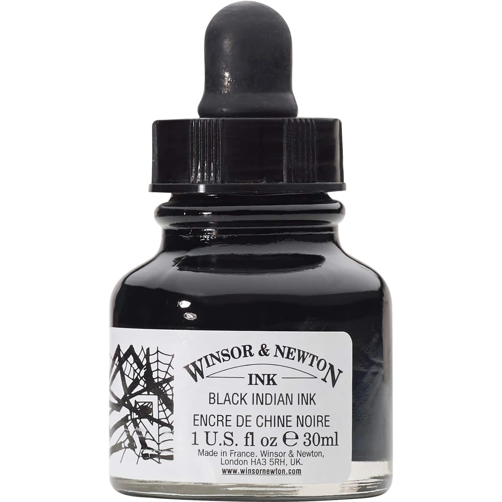 Winsor & Newton™ Draw Ink, Black Indian Ink | 1 | Michaels®