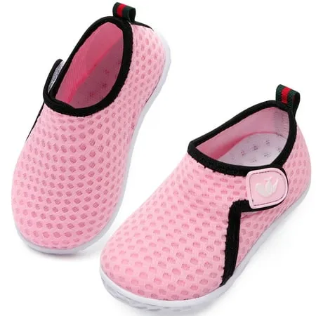 JIASUQI Baby Boys Girls Barefoot Swim Pool Water Shoes Beach Walking Sandals Athletic Sneakers