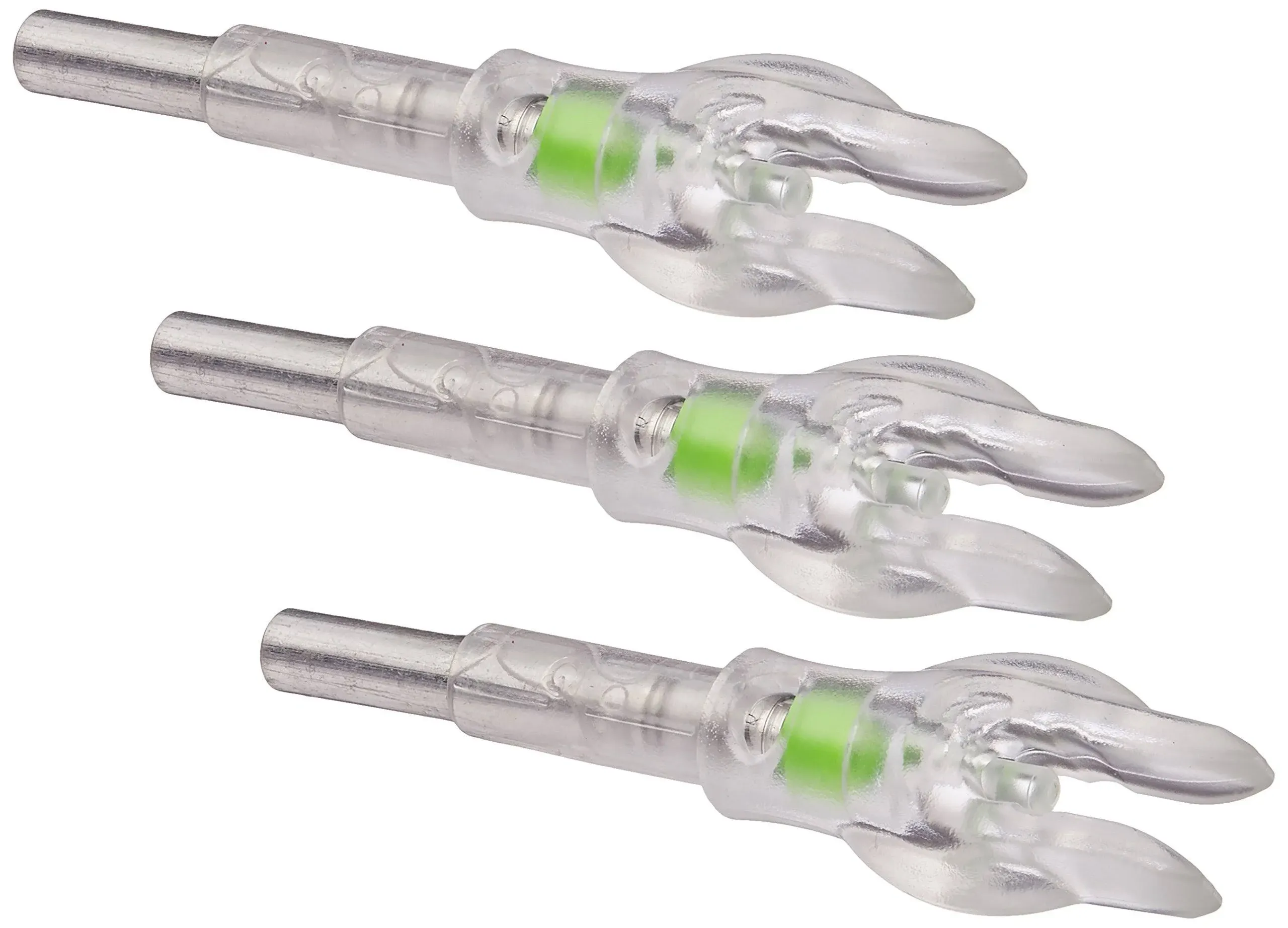 Nockturnal Green Lighted G-Nock 3-Pack