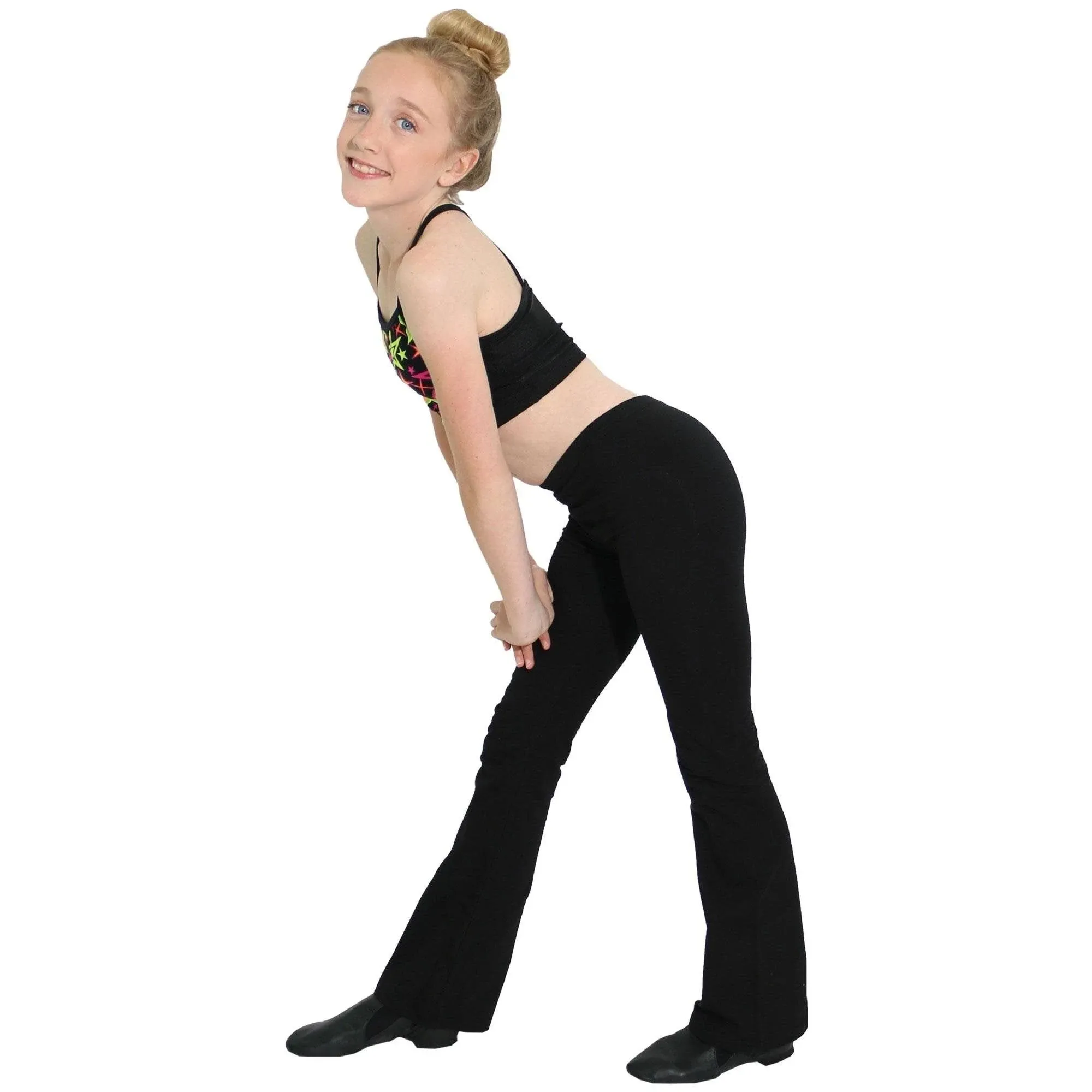 Danzcue Child Jazz Pants (6-7, Black)