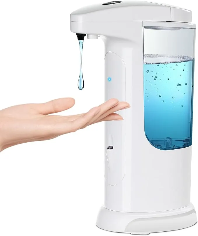 Automatic Soap Dispenser 400ml/13.5oz Clear High Capacity Touchless Soap Dispens