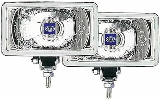 Hella® 005700651 - 550-Series SAE/ECE 7.6&quot;x3.7&quot; 2x55W Rectangular Driving Beam Lights