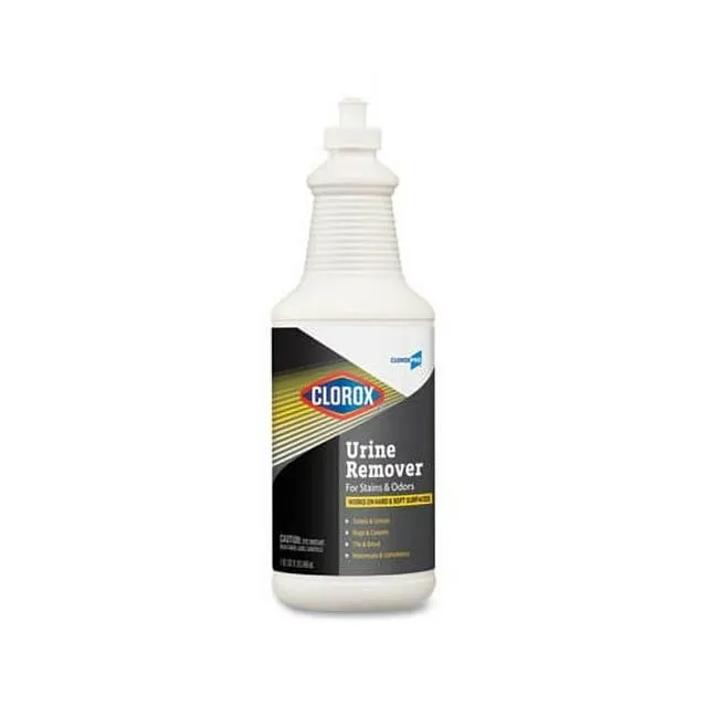 CloroxPro Urine Remover for Stains and Odors, Healthcare Cleaning and Industrial Cleaning, 32 Ounce Pull Top Bottle - 31415