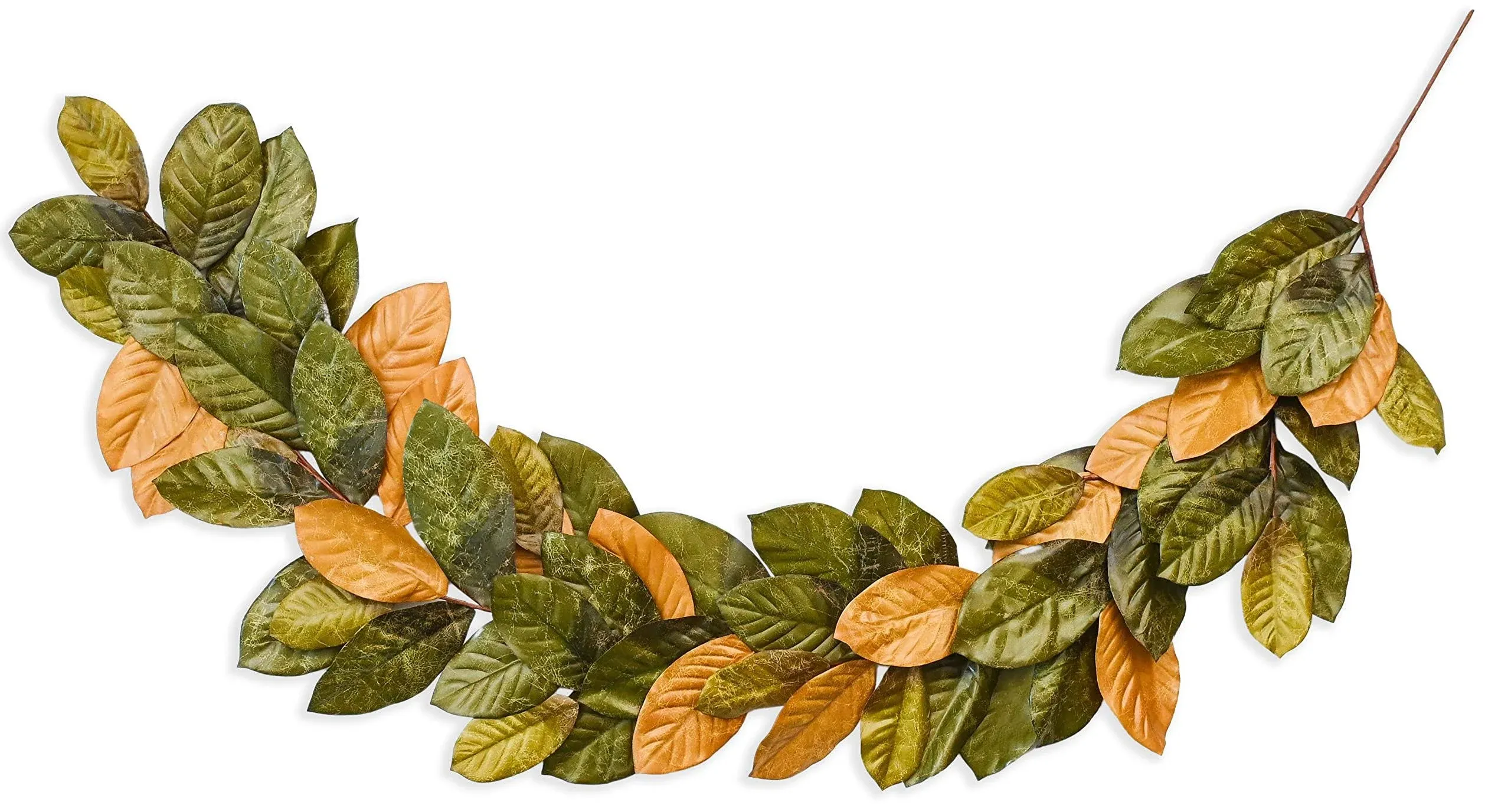 Vita Domi 6 Foot Magnolia Leaf Garland