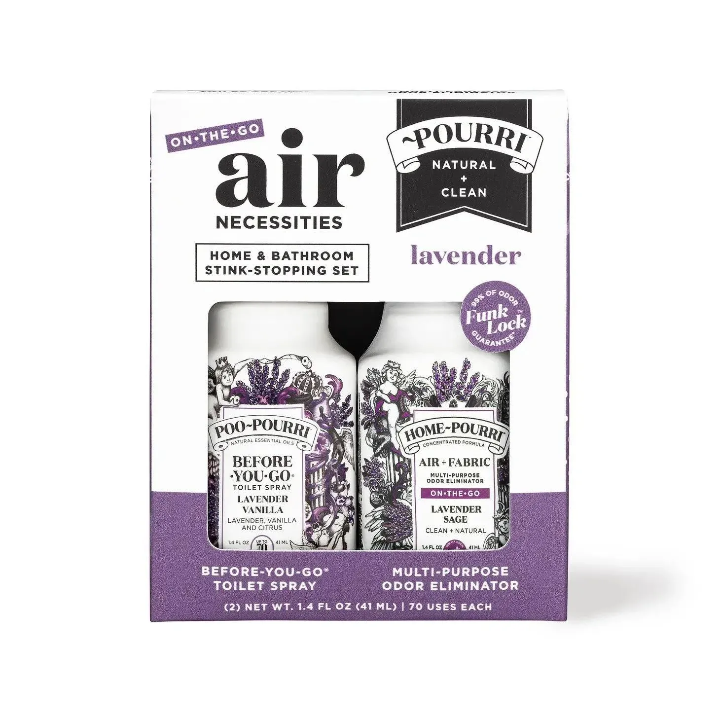 Poo~Pourri-Lavender Toilet/Room Duo Spray