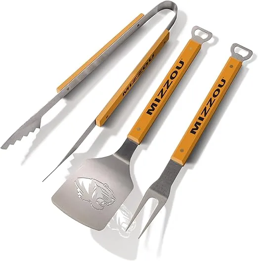 Missouri Tigers Spirit Series 3-Piece BBQ Set