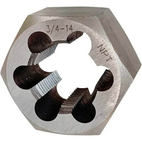 NPT Pipe Hex Die Cartbon Steel 3/4"-14