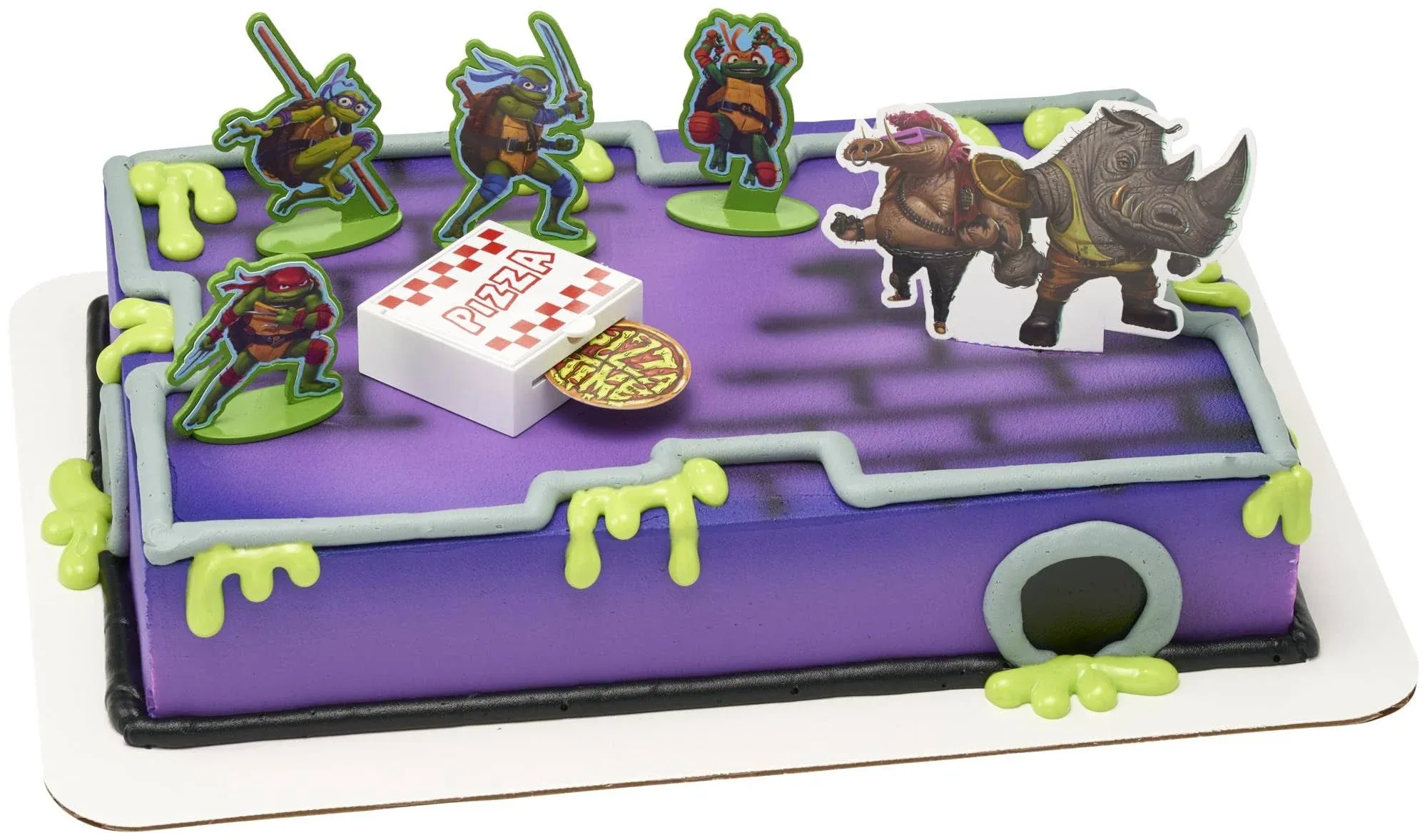 Teenage Mutant Ninja Turtles Pizza Power Cake Topper Set