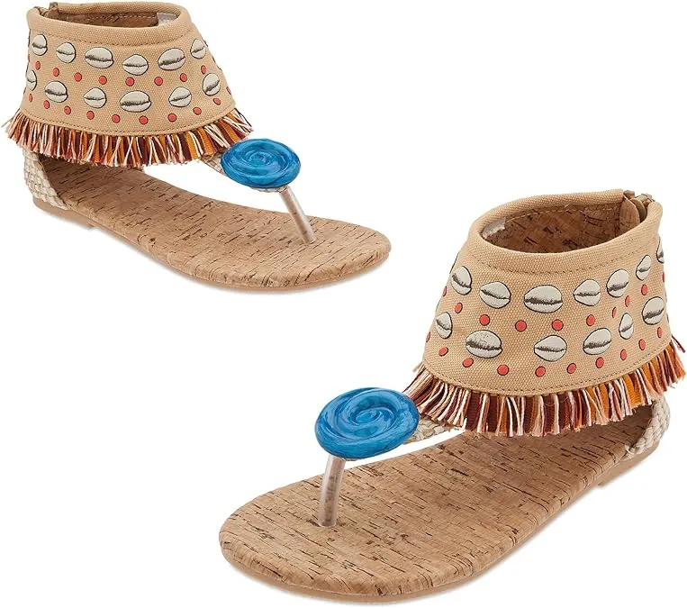 Disney Moana Costume Shoes for Kids Multi