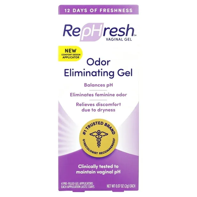 Rephresh Odor Eliminating Vaginal Gel