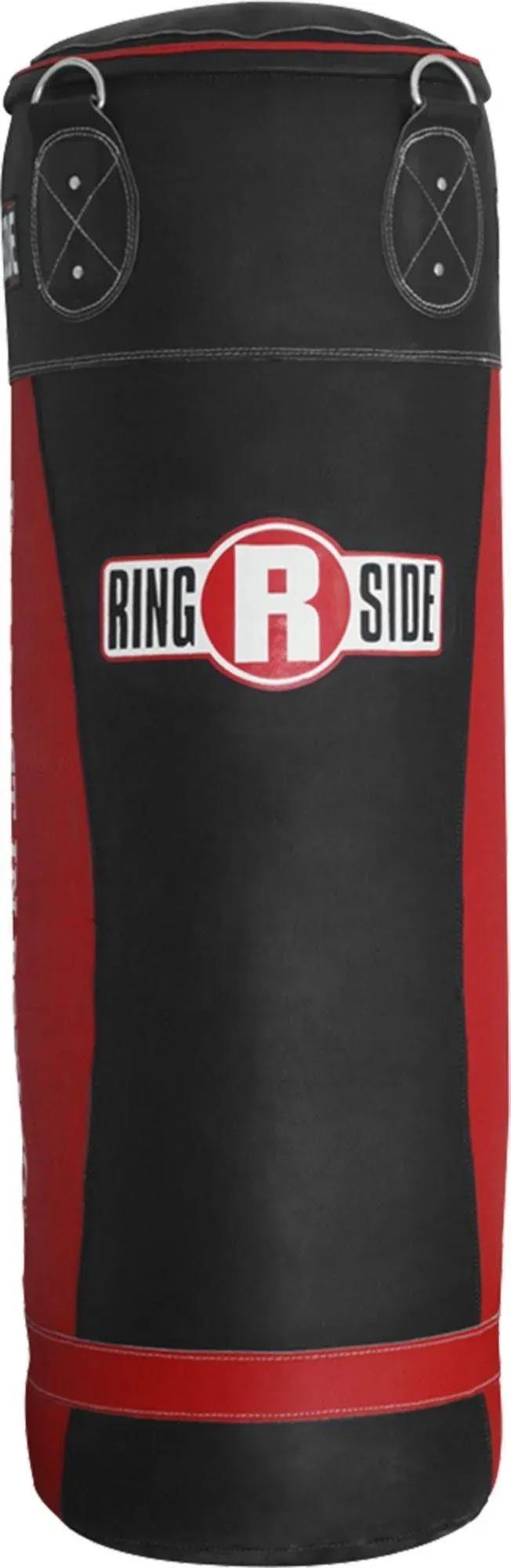 Ringside Large Leather Heavy Bag, Punching Bag for Boxing Training and Workout, Includes Heavy Bag Chain and Swivel