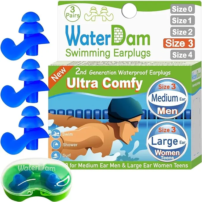 Water Dam Swimming Ear Plugs