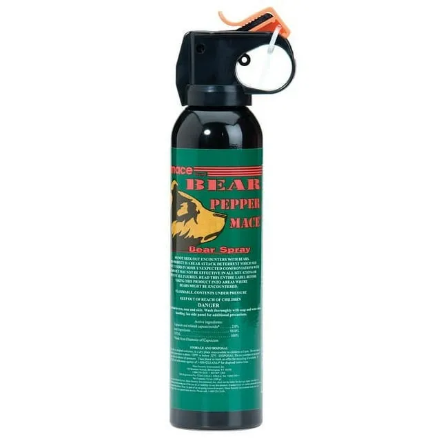 Mace Brand Bear Spray Holster – Designed to Fit The Bear Pepper Spray – Includes Velcro Closure and Belt Loops, Perfect Accessory for Securely Carrying Your Pepper Spray, Made in USA