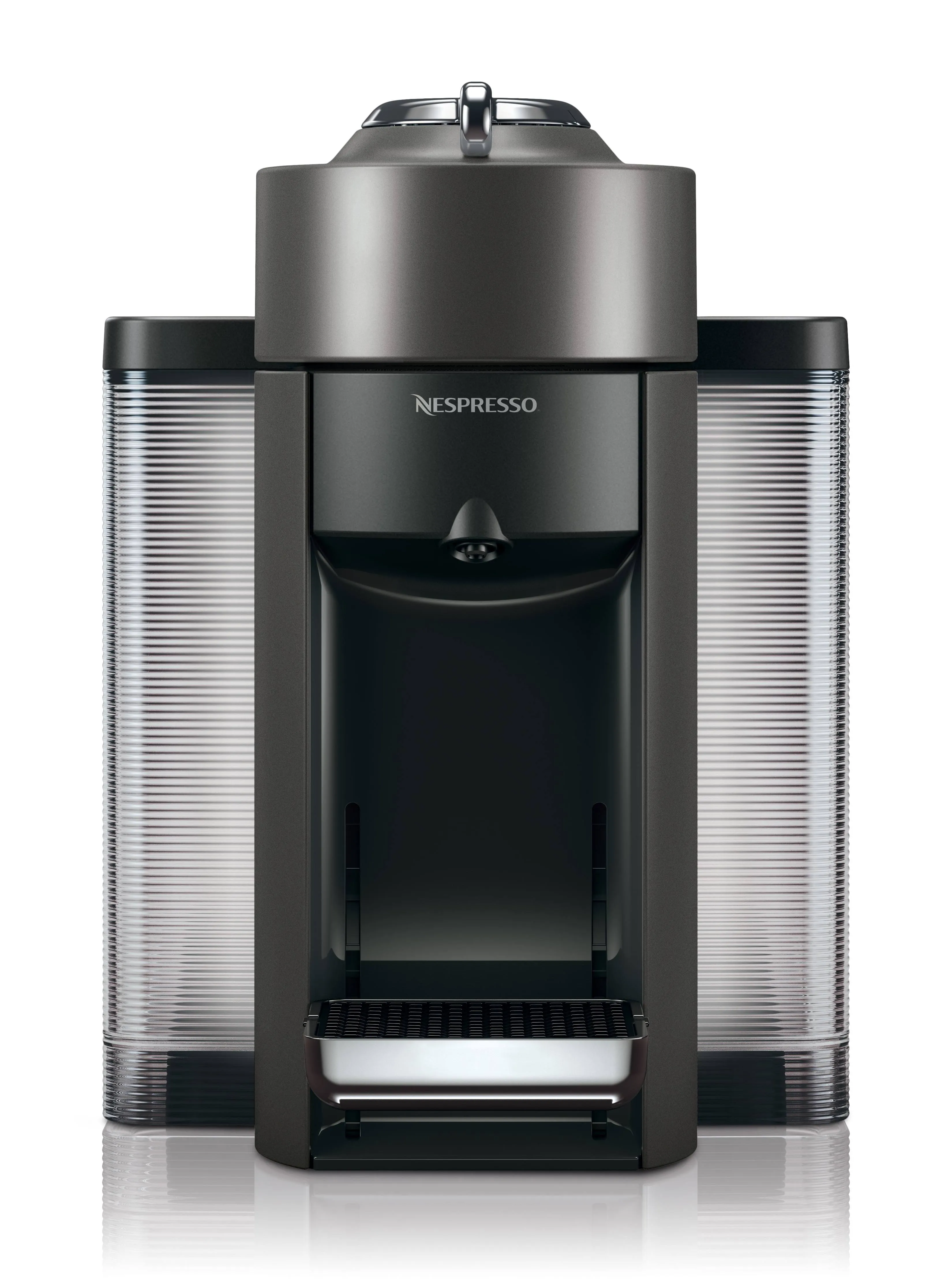 Nespresso Vertuo Coffee and Espresso Maker,1597 ml, by De'Longhi, Graphite Metal