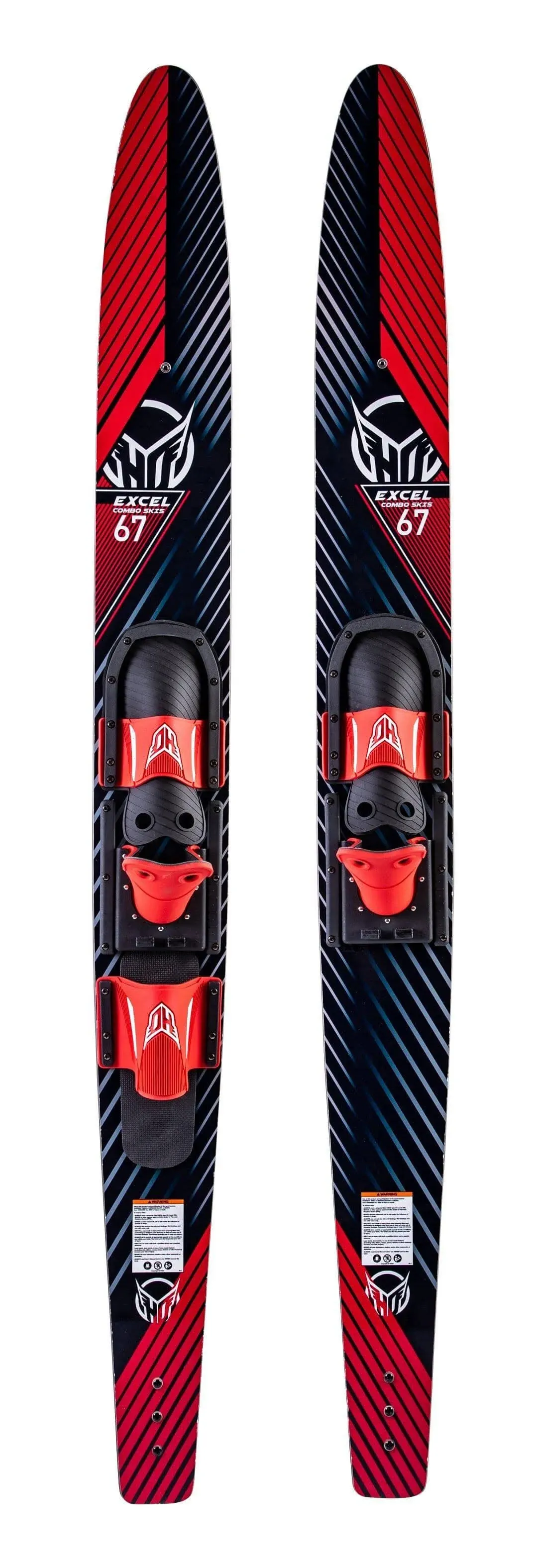 HO Excel Combo Water Skis w/bindings 67"