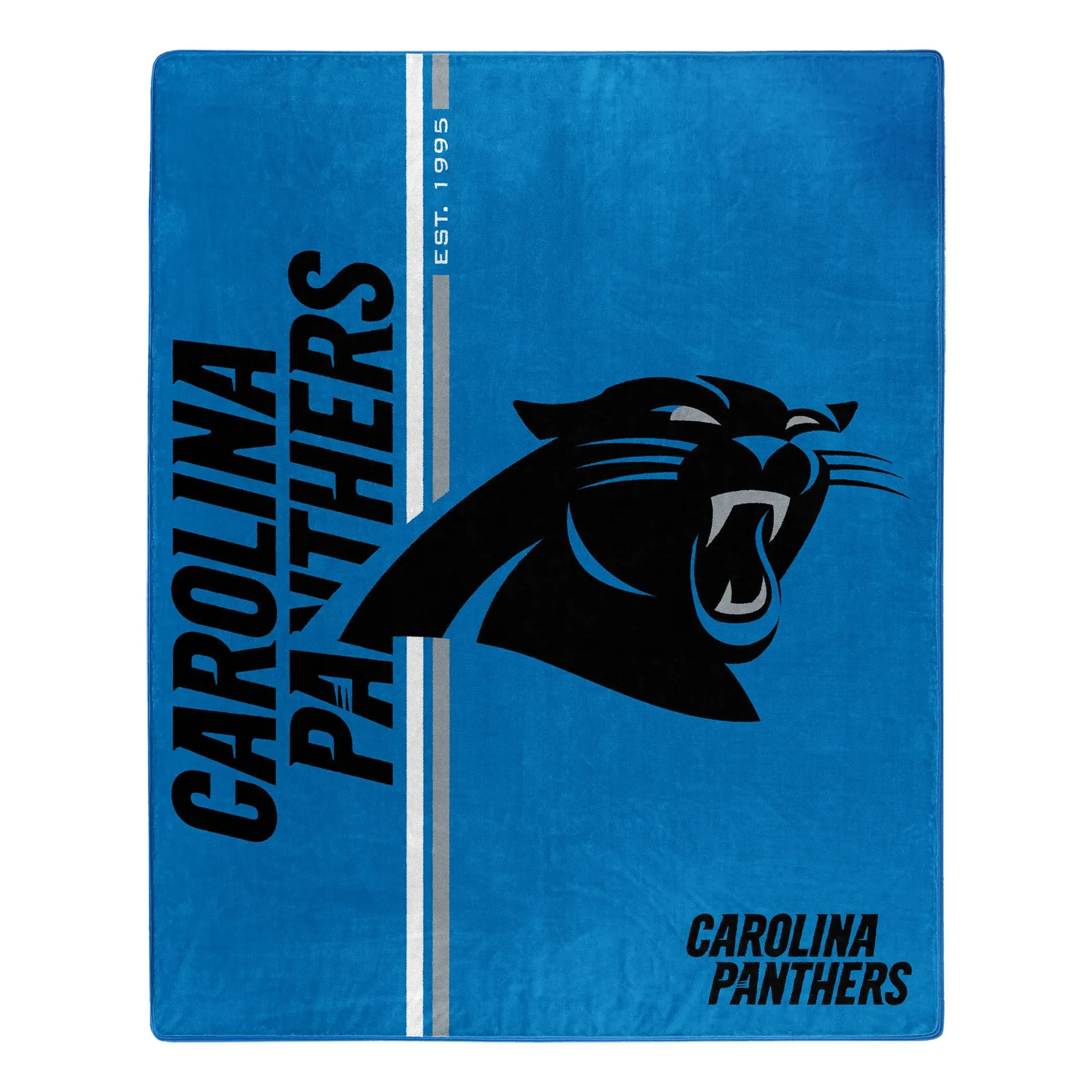 Carolina Panthers Signature Plush Raschel Blanket