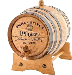 Sofia's Findings Personalized - Custom Engraved American Premium Oak Aging Barrel ...