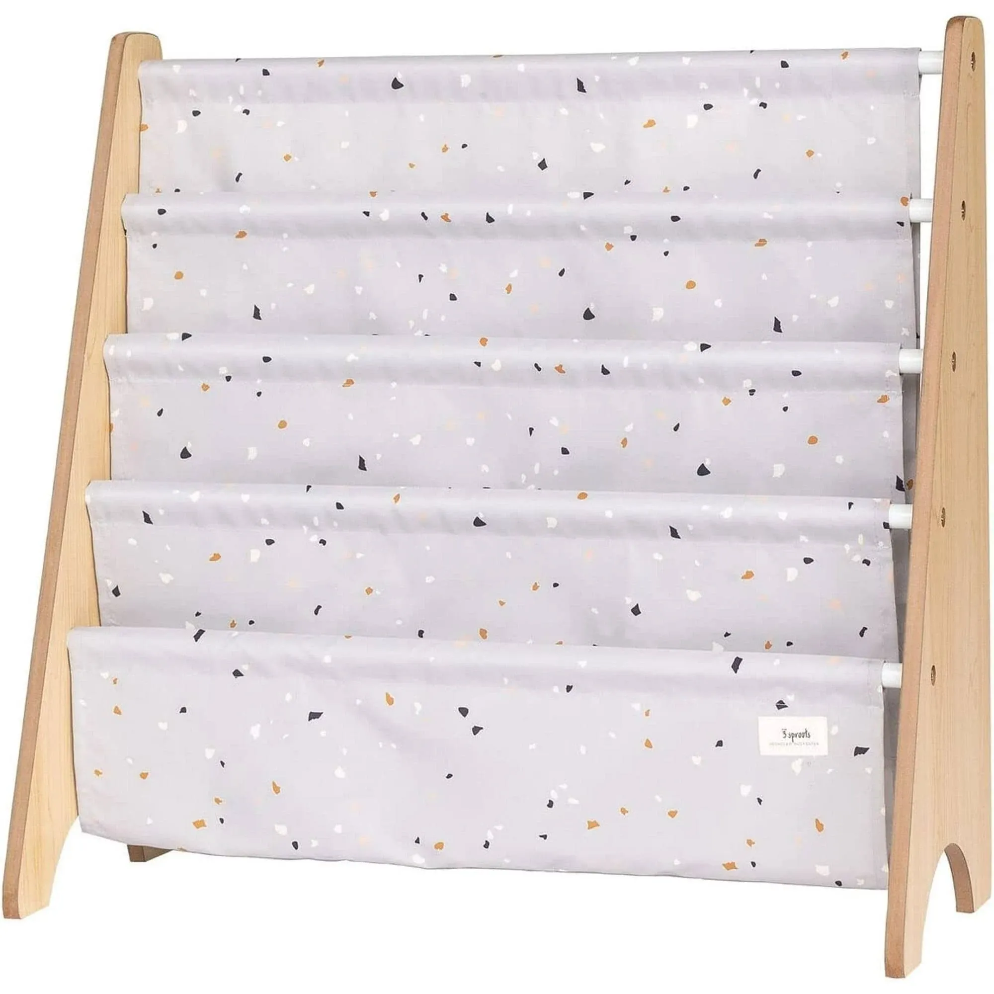 3 Sprouts 24" H x 24.5" W Kids Book Display 3 Sprouts Color: Light Gray/Beige