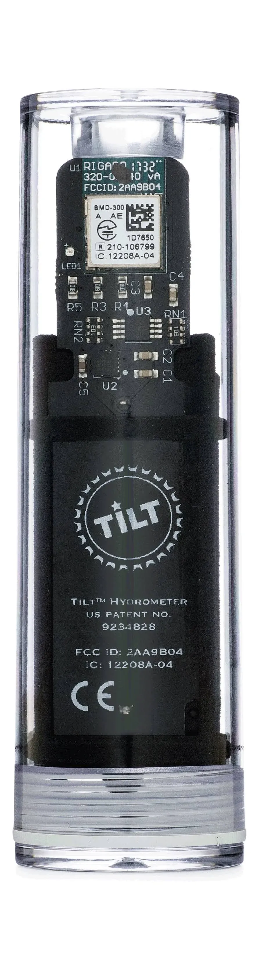 Tilt Wireless Hydrometer and Thermometer (Black)