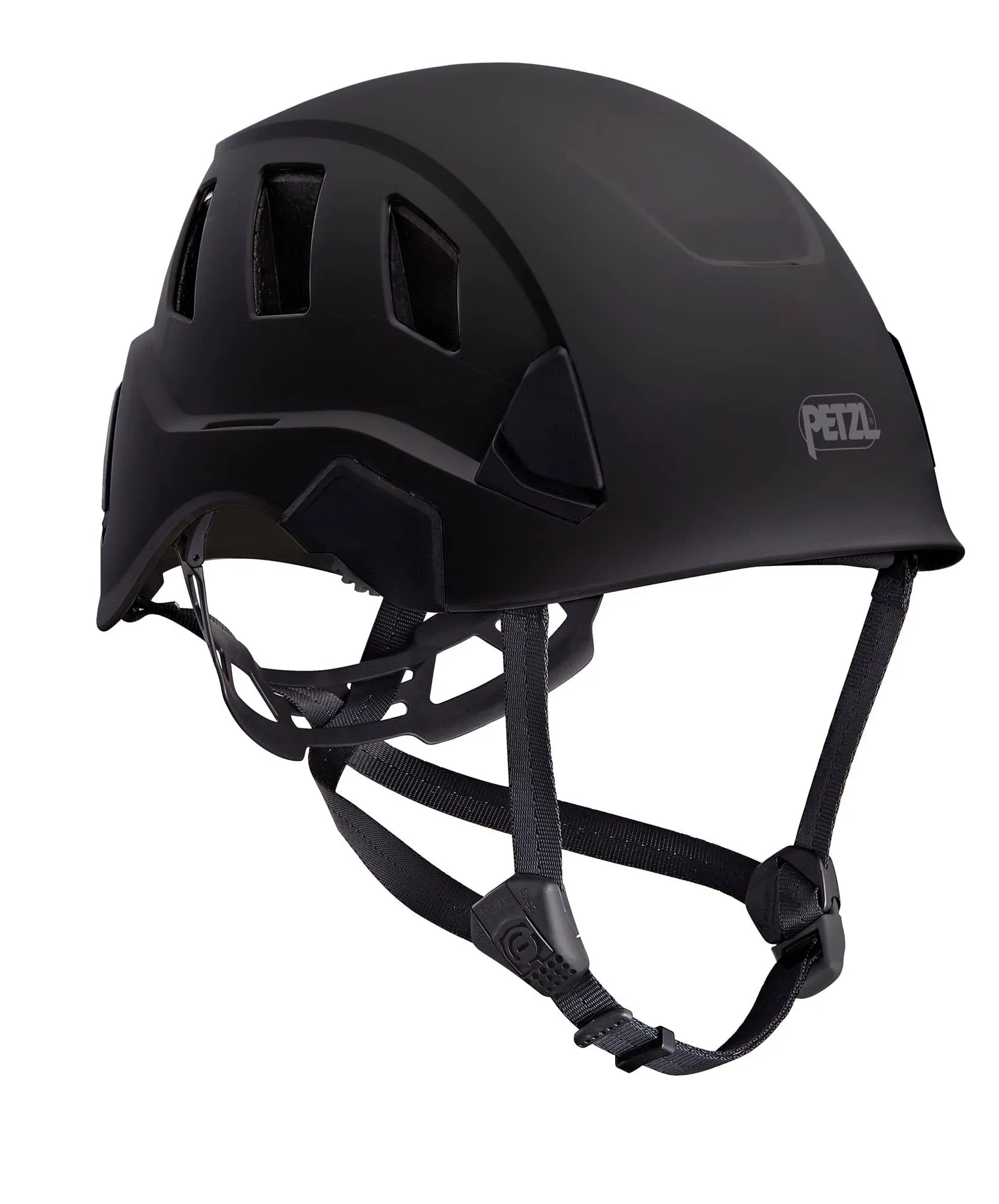 Petzl Strato Vent Rope Access Rescue Black Helmet ANSI Z89.1 OSHA