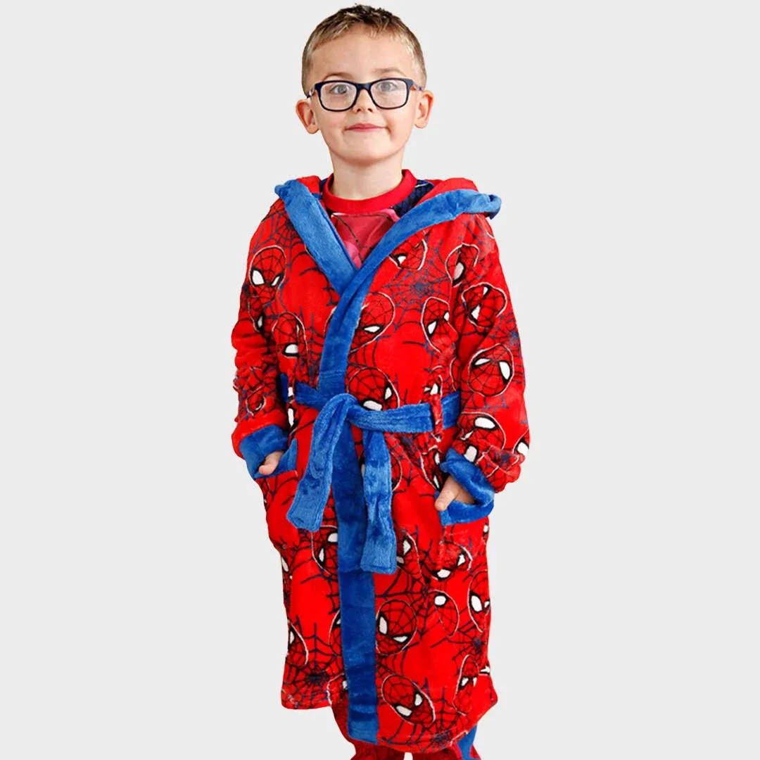 Spiderman Boys Spider-Man Robe Multicolor