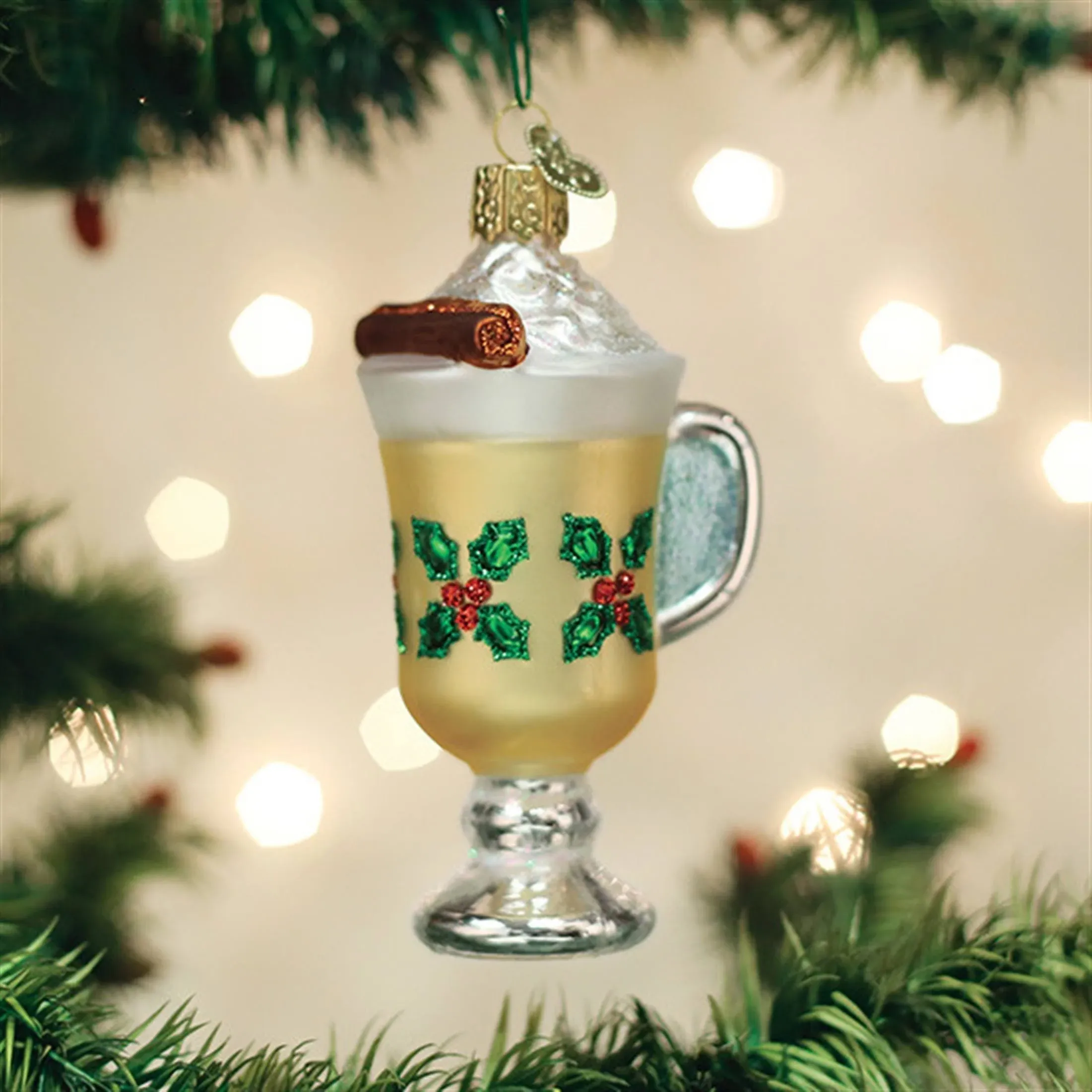 Old World Christmas Eggnog Ornament