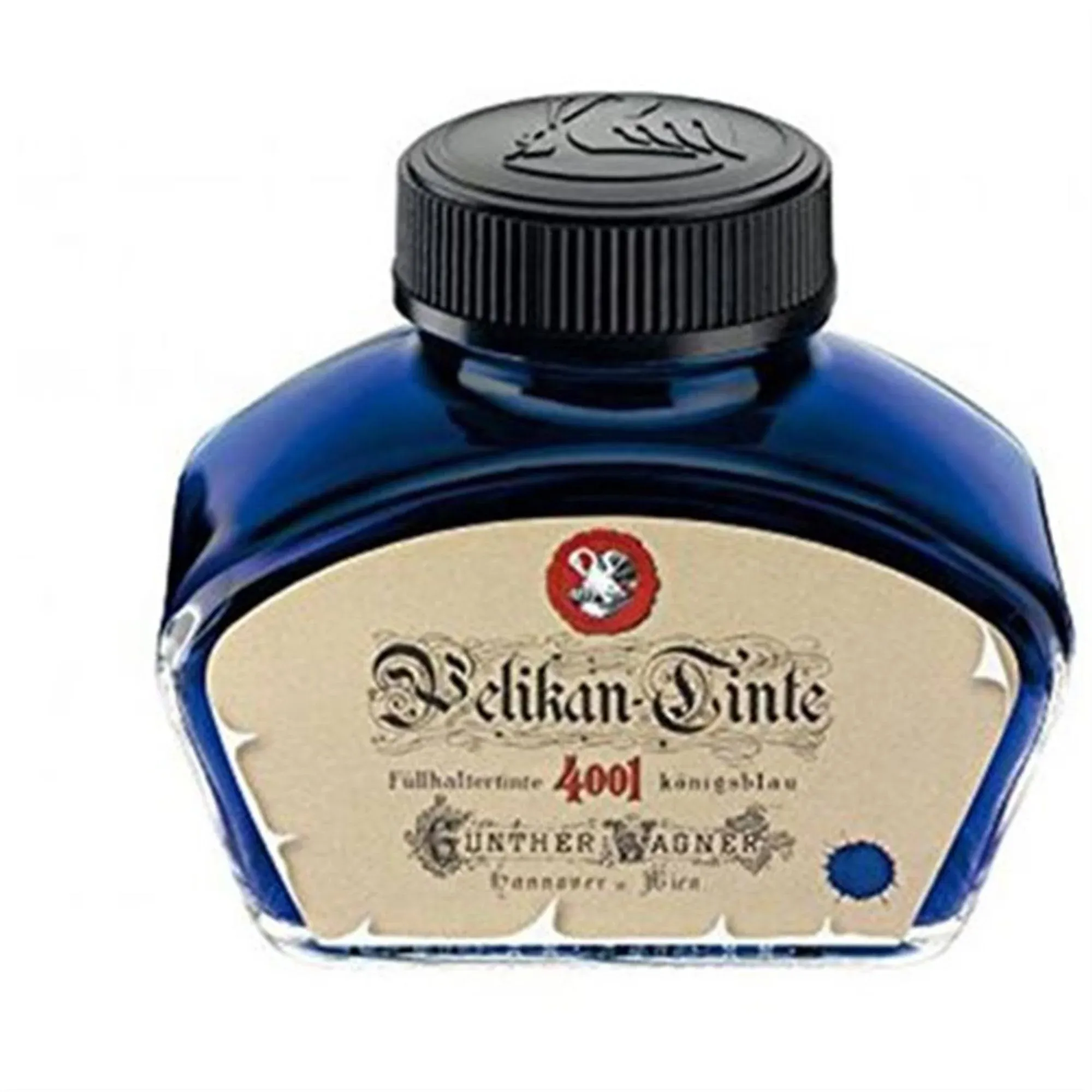 Pelikan 4001 Gunther Wagner Fountain Pen Ink Royal Blue  New In Box 340299