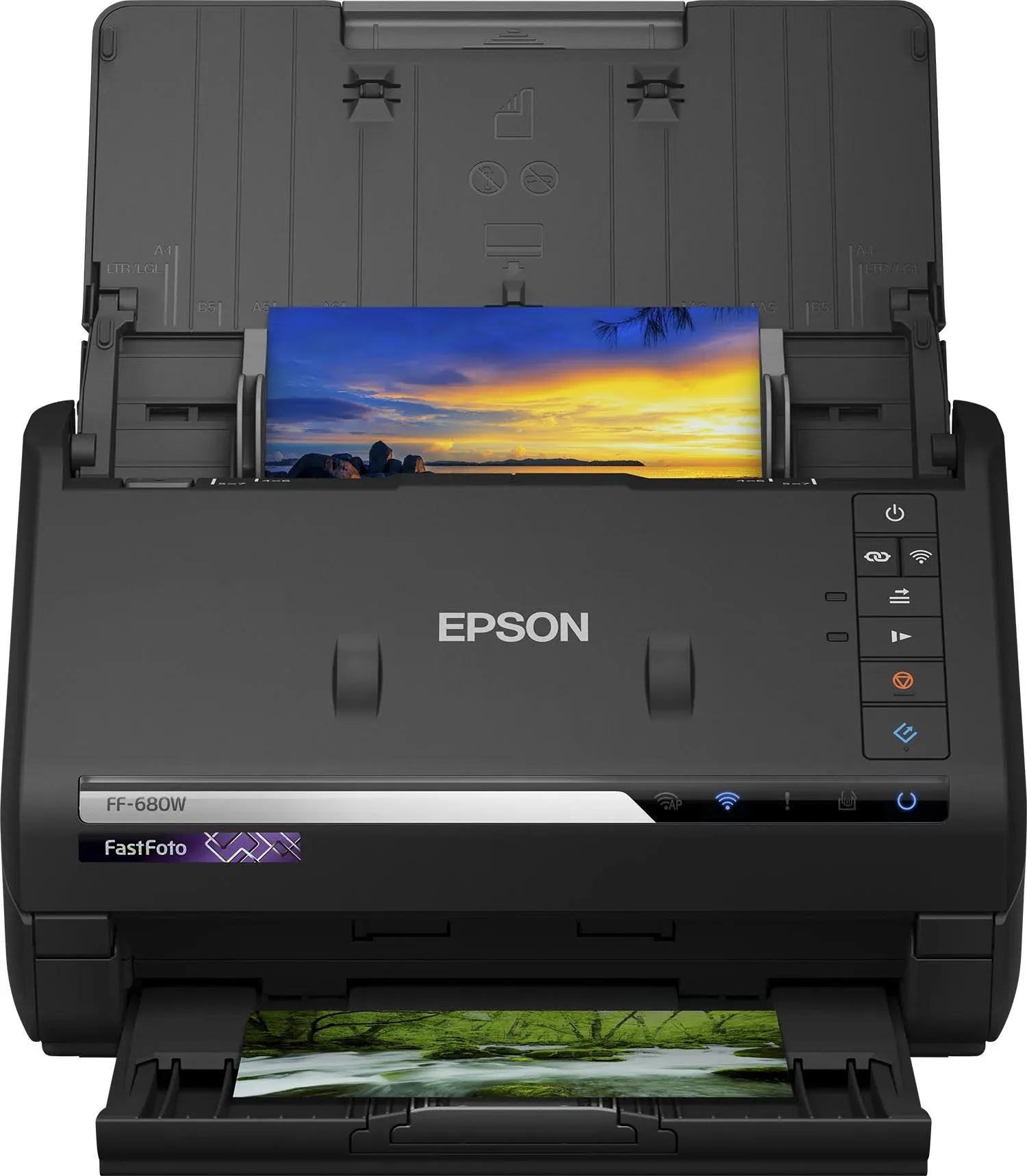 Epson FastFoto FF-680W Wireless High-Speed Photo and Document Scanning System