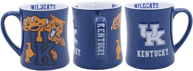 Kentucky Wildcats Ceramic 16 oz Relief (3D) Mug