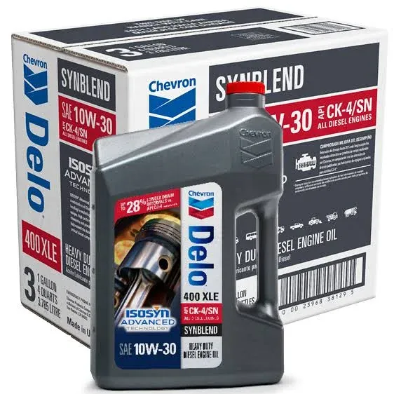 Delo 400 XLE 10W-30 SynBlend Motor Oil - 1 Gallon