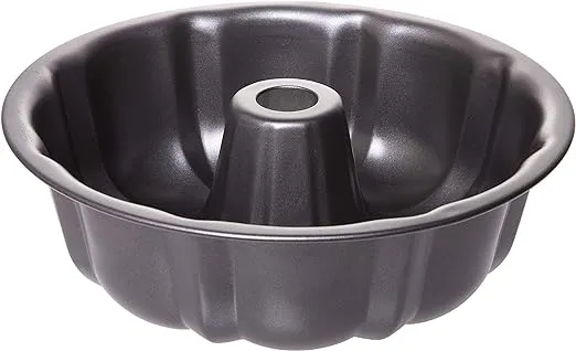 Red Co. 10 Inch Non-Stick Original Cake Fluted Tube Baking Pan - 12 Cup