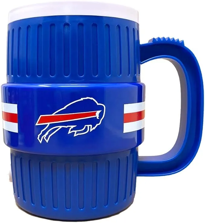 Party Animal NFL Buffalo Bills Water Cooler Mug, Team Color, 40-Ounces