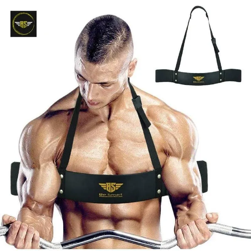 ARM BLASTER Biceps Triceps Dumbbells Barbells Curls Muscle Builder Black BESMART