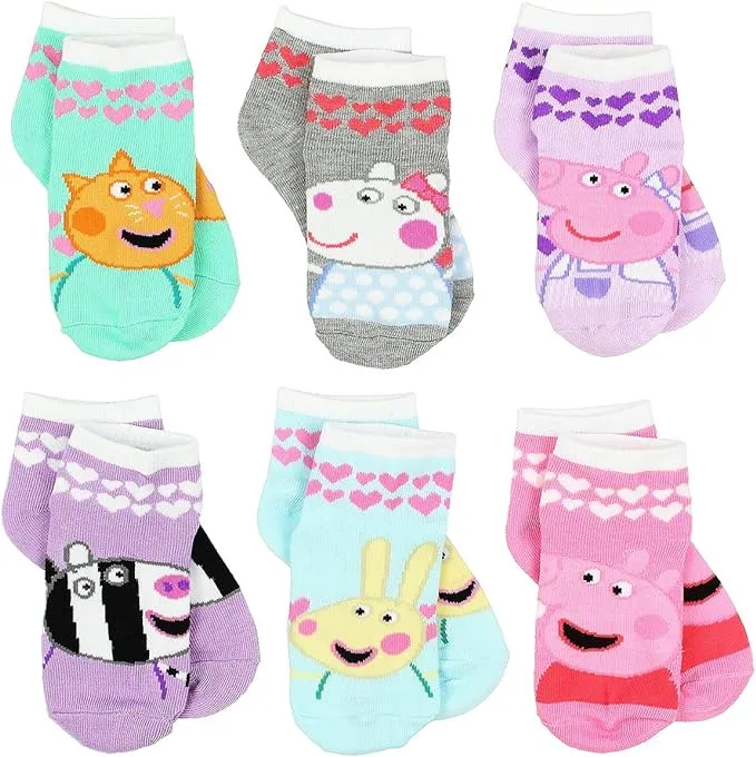 Peppa Pig Socks (6 Pack)