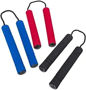 ArtCreativity Foam Toy Nunchucks for Kids in Assorted Colors (Set of 3) Training Nunchucks Toys with Soft Handles, Best Gift for Boys and Girls