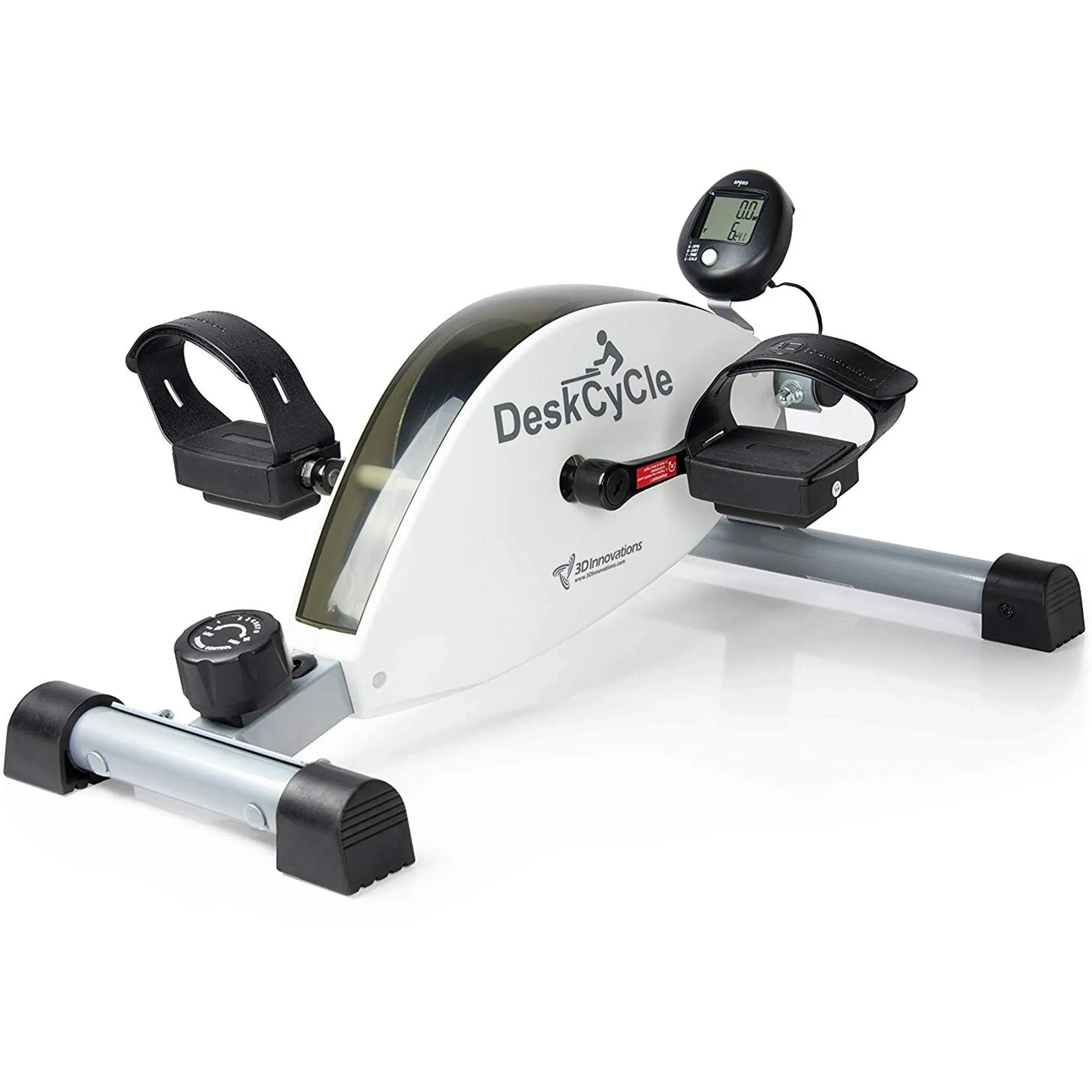 DeskCycle Under Desk Bike Pedal Exerciser - Stationary Bikes for Home & Office - Standard and Adjustable Height Versions