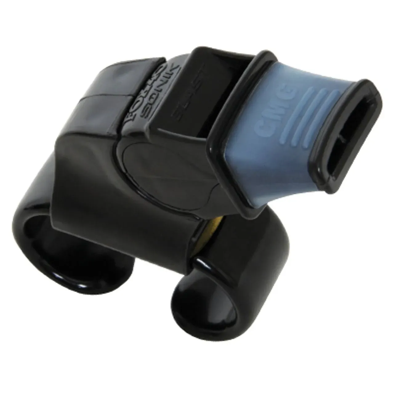 Fox 40 Sonik Blast CMG Fingergrip Pealess Whistle - Black