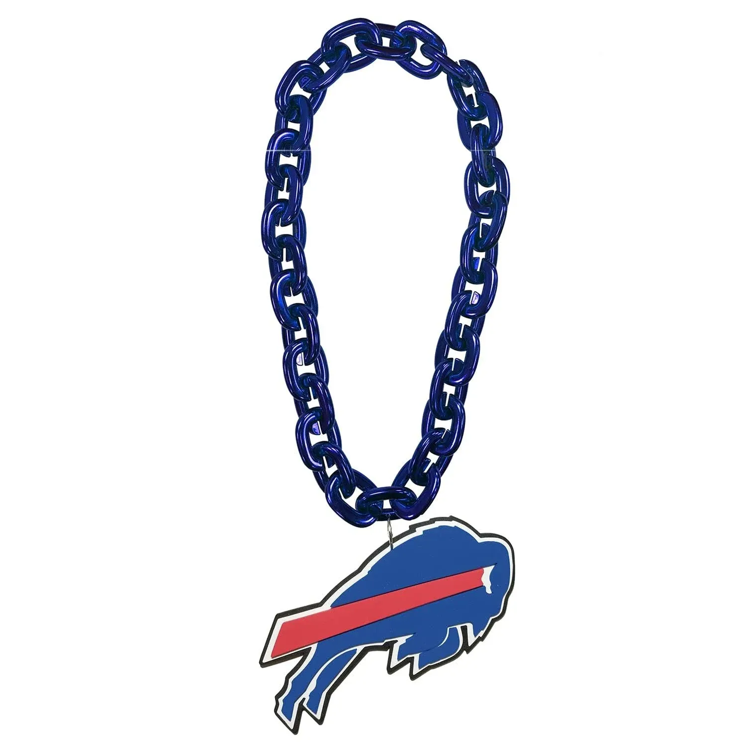 Aminco NFL Licensed Buffalo Bills 3D Fan Chain Foam Magnet Red Chain