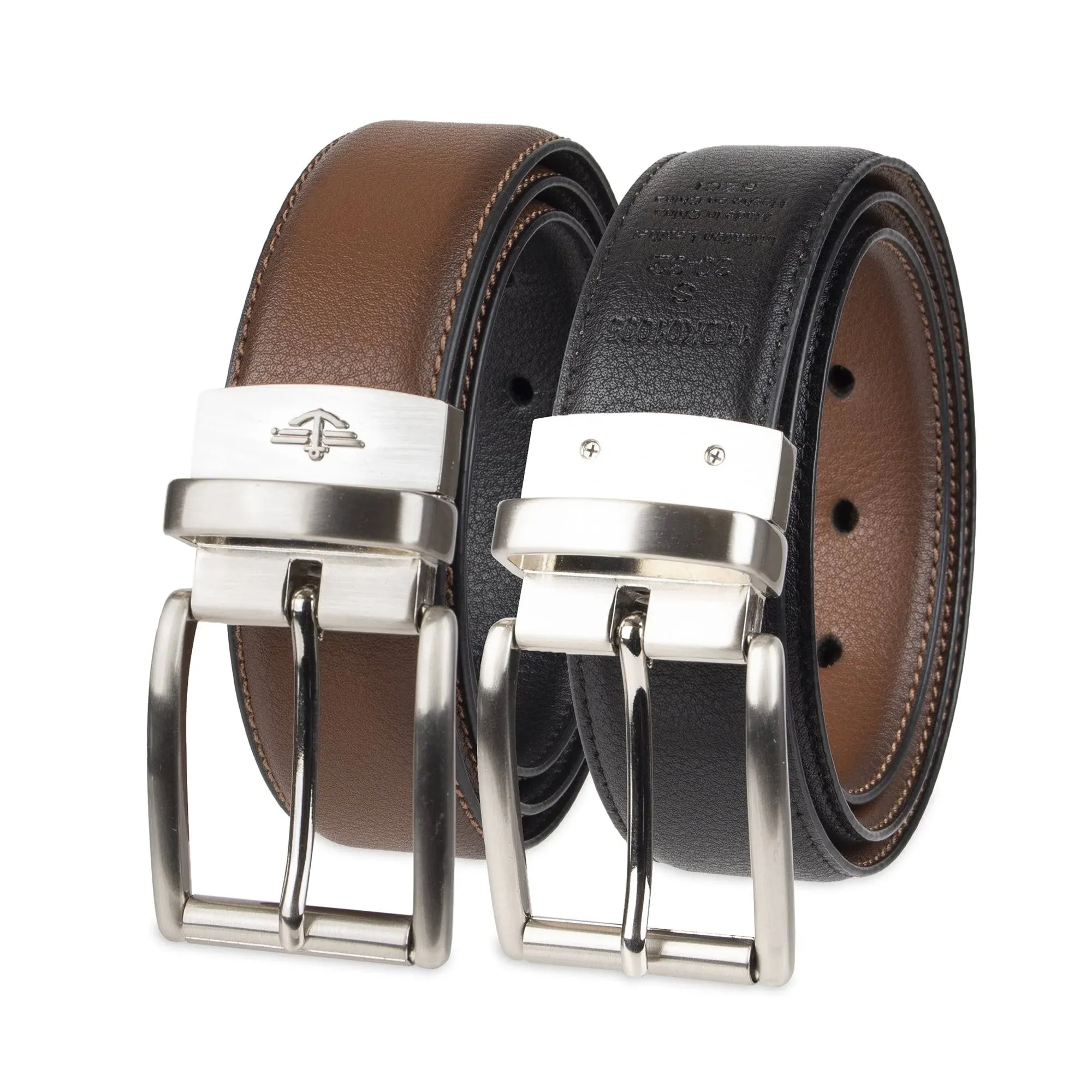 DOCKERS Men's Reversible Stretch Belt