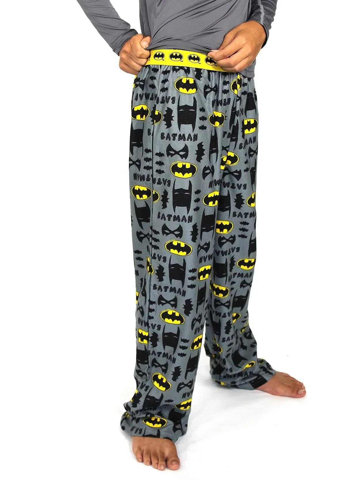 DC Comics Batman Boy's Flannel Pajama Pants