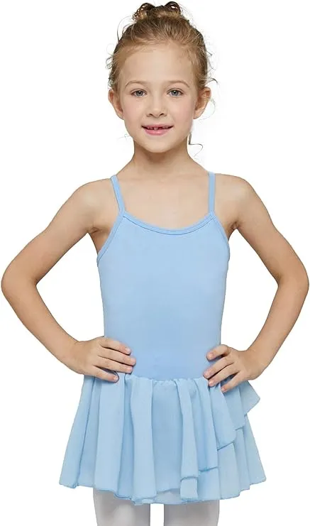 MdnMd Toddler Girls Ballet Leotards with Skirt Dance Dresses Tutu Ballerina Outfit