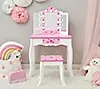 Teamson Kids Girl's Little Princess Gisele Vanity w/ LED Lights