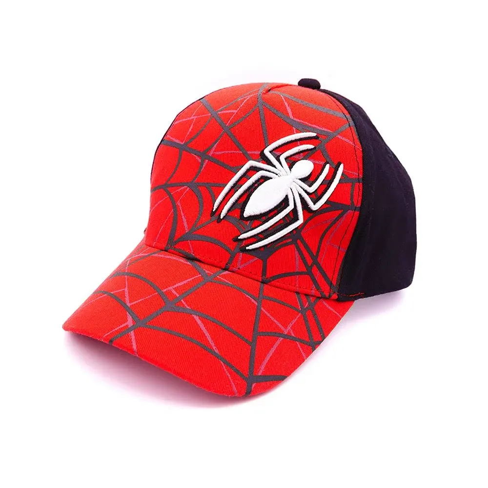 Hat for Boys Marvel Spiderman Spiderman Baseball Cap for Toddlers Ages 3-9