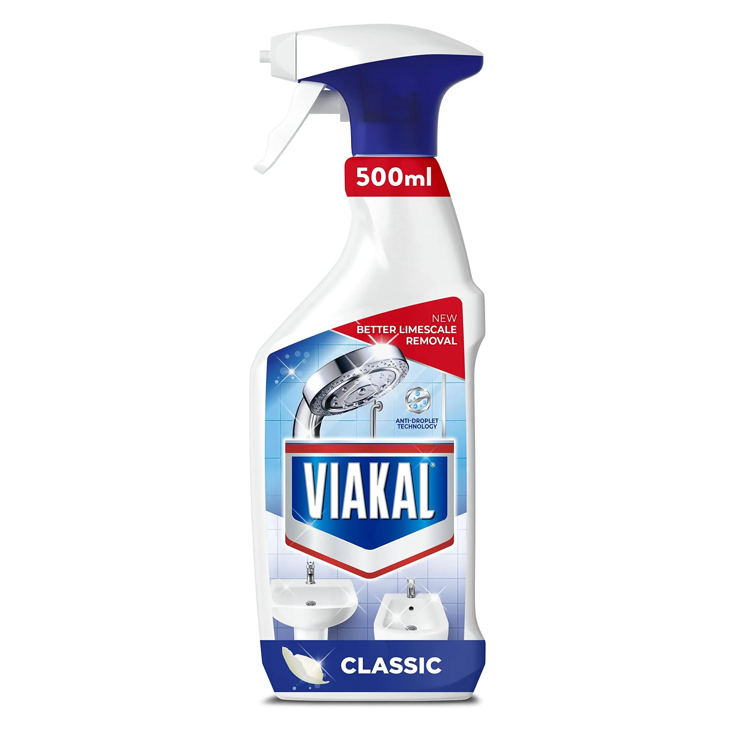 Viakal Limescale Remover Classic Spray, 500ml