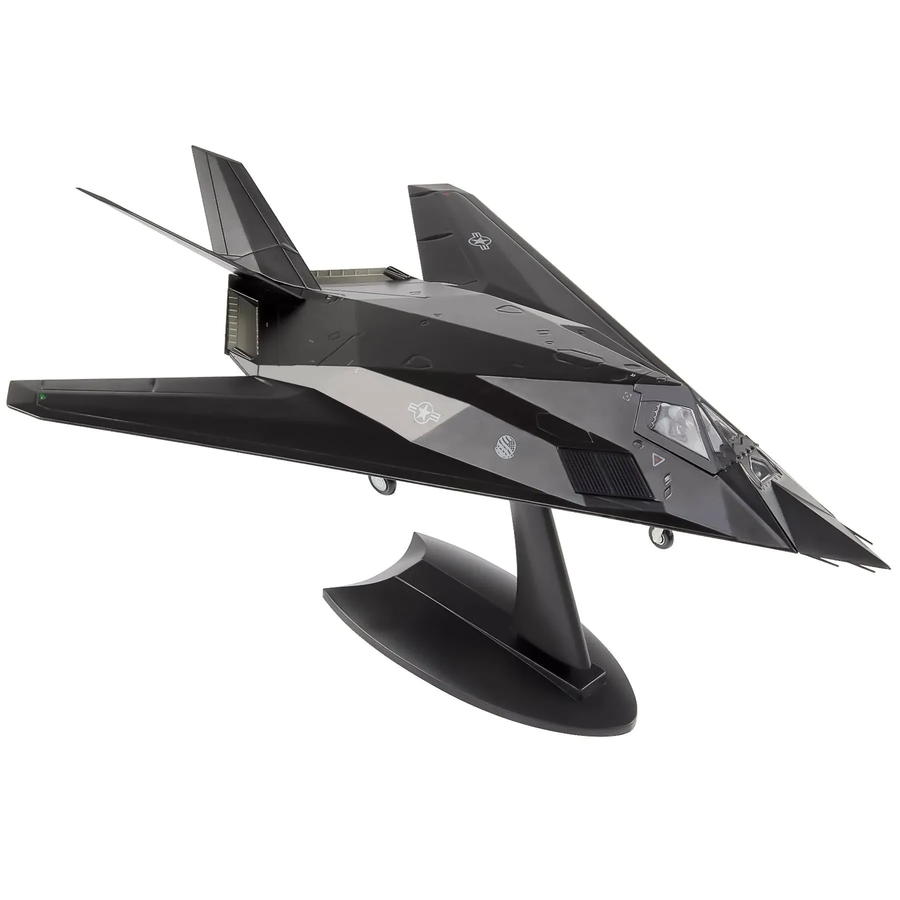 HANGHANG 1/72 F-117 Attack Plane （Nighth<wbr/>awk） Metal Fighter Militar