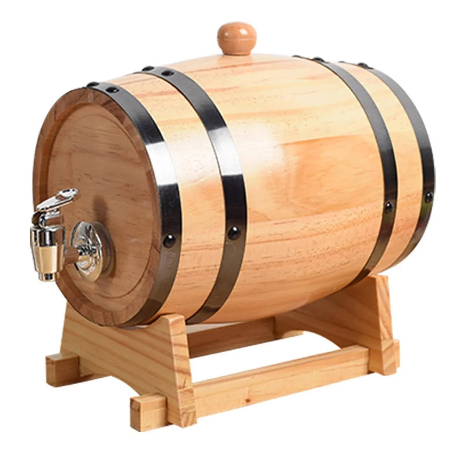 1L Wooden Keg Miniature Wine Barrel For Whiskey, Cocktail Smoker, Drinks, And Beer From Loganelise, $31.93 | DHgate.Com